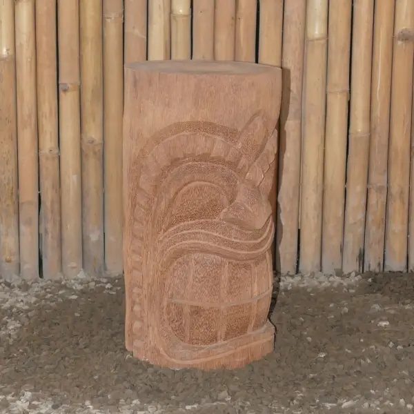 Artikelbild 3 des Artikels “Tiki-Statue im polynesischen Stil, Modell mit Zähnen, H 50cm “